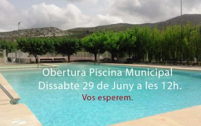 Opening municipal pool 2019